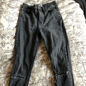 Calvin Klein high waisted jeans